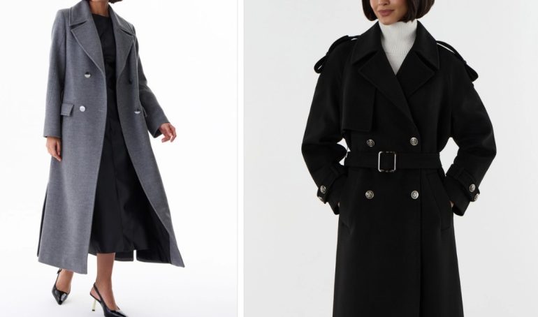 С чем носить длинное женское пальто, чтобы образ выглядел дорого