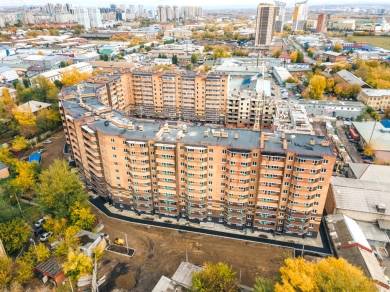С отставанием от графика в Красноярском крае строится пять жилых домов. СИБДОМ0