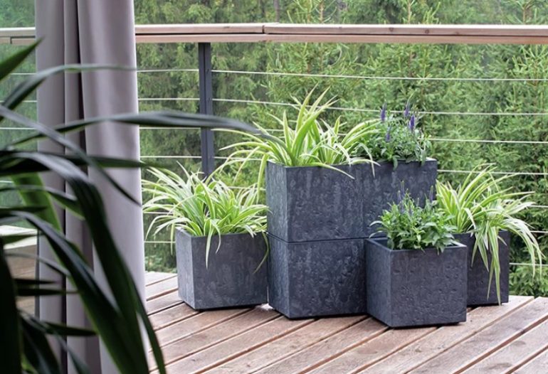 Стратегия долгой жизни: как один раз вложиться в вазоны из бетона и забыть о замене