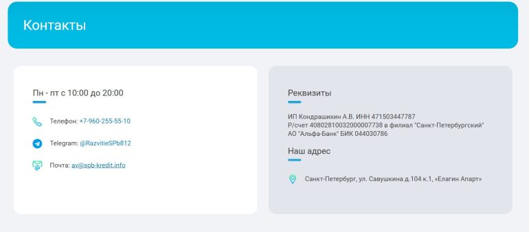 https://spb-kredit.info/contacts